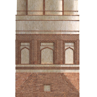 Antalya Yivli Minare 3D basılabilir modeli STL dosyası