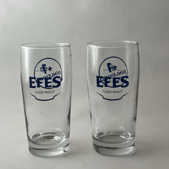 EFES PİLSEN BİRA BARDAKLARI-2 ADET