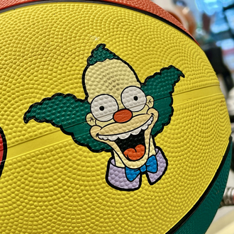 The Simpsons “I Love Krusty” Basketball