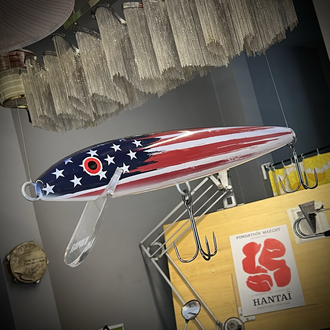Giant 'Rapala' Lure ‘U.S.A. Flag’ Limited Edition Display 