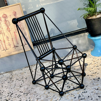 Atomic Age Molecular Chair