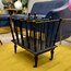 Victorian Ebonized Turned Spindle Canterbury