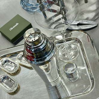 Orfèvrerie Gallia ‘Christofle’ Art Deco Kokteyl Shaker
