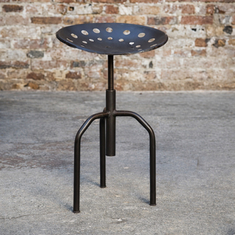 PIB Paris, 'Old Farm' Industrial Adjustable Stool