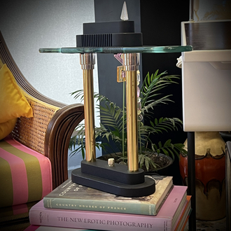 George Kovacs Postmodern Architectural Table Lamp