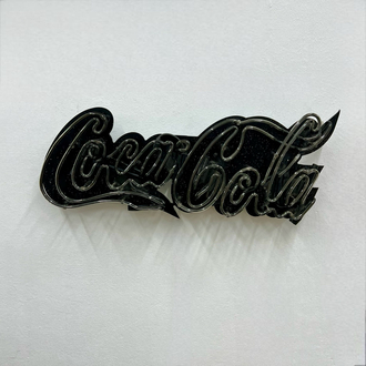 Coca-Cola Vintage Glass Neon Sign