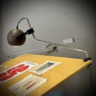Clamp Desk / Shelf Lamp 