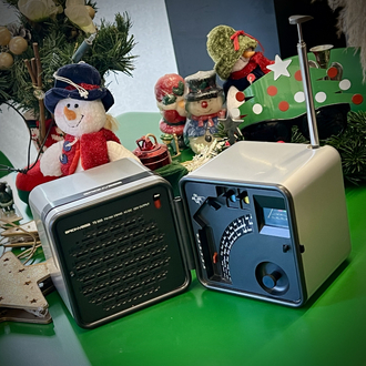 Brionvega “Cubo” Space Age Radio