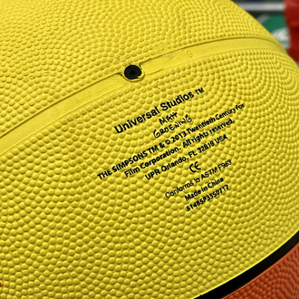 The Simpsons “I Love Krusty” Basketball