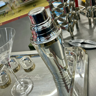 Orfèvrerie Gallia ‘Christofle’ Art Deco Kokteyl Shaker