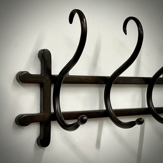 Ottoman Thonet 'No.1' Wall Mouted Coat Rack 