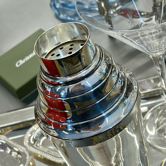 Orfèvrerie Gallia ‘Christofle’ Art Deco Kokteyl Shaker