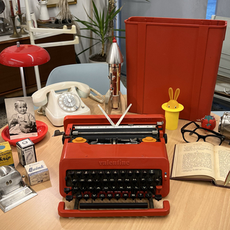 Olivetti 'Valentine' Pop Art Typewriter