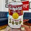 Campbell's Tomato Soup Emaye Tabela 