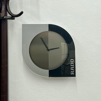 Rado Postmodern Mağaza Display Duvar Saati
