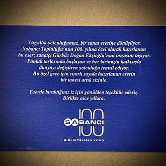 Sabancı Group's 100th Anniversary Art Print