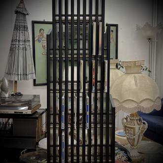 Vismara Design 'Hour Columbus' CD Floor Rack / Sculpture