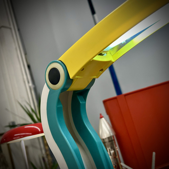 Huangslite Industrial, Postmodern 'Toucan' Lamp 