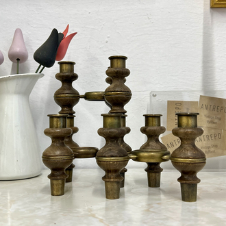 Nagel Art Deco Modular Candleholders 