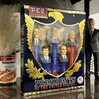 PEZ Candy Inc. 'Presidents of the United States' Limited Edition Candy Dispenser Set 
