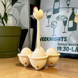 Alessi 'Family Follows Fiction' Coccodandy Haşlanmış Yumurta Servisi