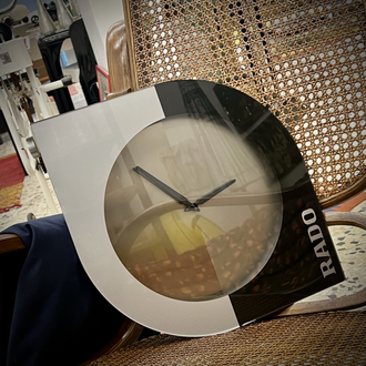 Rado Postmodern Mağaza Display Duvar Saati