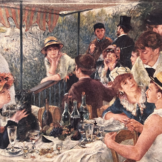 Pierre-Auguste Renoir “Le Déjeuner des canotiers” Baskı Tablo