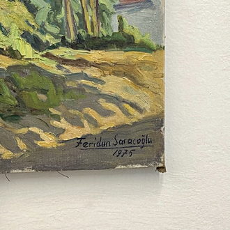 Feridun Saraçoğlu Yağlı Boya Tablo  