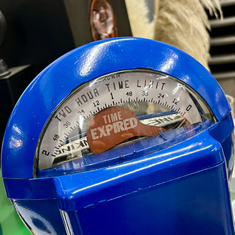 Duncan Industries 'Fine-Time Banking' Parking Meter