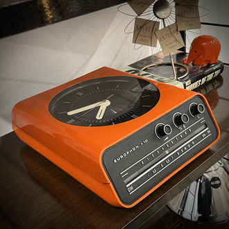 Europhon H10 Space Age Clock / Radio 