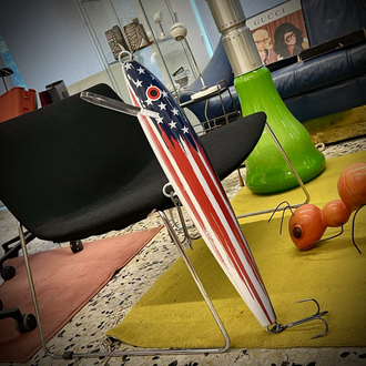 Giant 'Rapala' Lure ‘U.S.A. Flag’ Limited Edition Display 