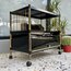 Mid Century Record Player Cabinet 