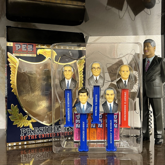 PEZ Candy Inc. 'Presidents of the United States' Limited Edition Candy Dispenser Set 
