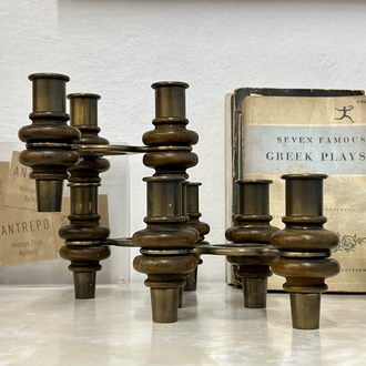 Nagel Art Deco Modular Candleholders