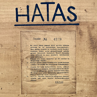 HATAS & Nestler Endüstriyel Mimari Teknik Çizim Masası