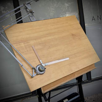 Nestler Industrial Architectural Drafting Table