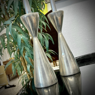 Hourglass Candle Holders