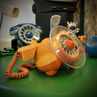 Northern Telecom Inc. 'Alexander Graham Plane' Space Age Phone 