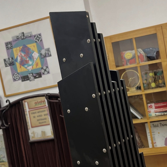 Vismara Design 'Hour Columbus' CD Floor Rack / Sculpture