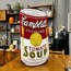 Campbell's Tomato Soup Emaye Tabela 
