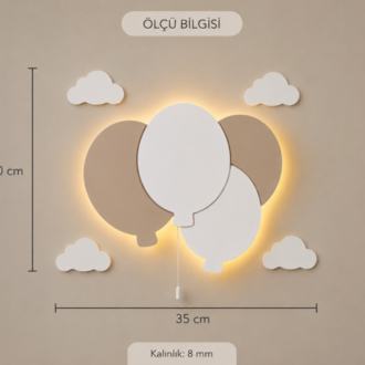 3 Lü Balon - İstiridye 