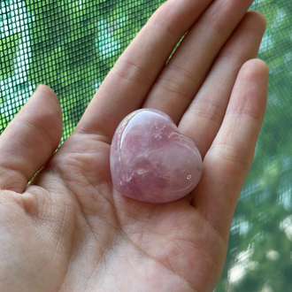 Pembe Kuvars Kalp