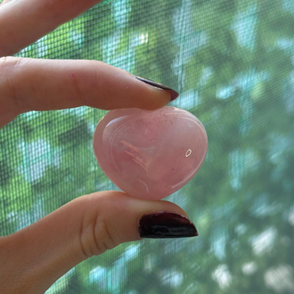 Pembe Kuvars Kalp