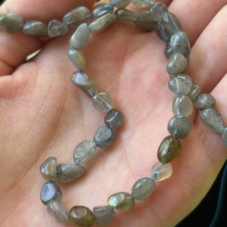 Labradorit Pebble Bileklik