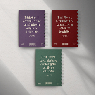 La Turquie Kemaliste Üçlü Defter (A6)