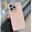 İPhone Magsafe destekli Lansman Kılıf Kum pembe