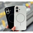 İPhone Magsafe destekli Lansman Kılıf Beyaz