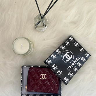 Coco Chanel Bordo Cüzdan
