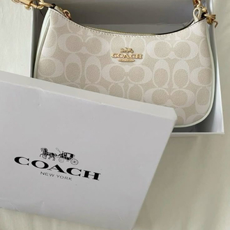 Coach White Bag