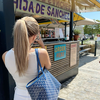 Goyard Blue Çanta